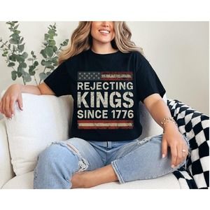 Rejecting Kings Since 1776 Shirt, No Kings June 14 Resistance Shirt